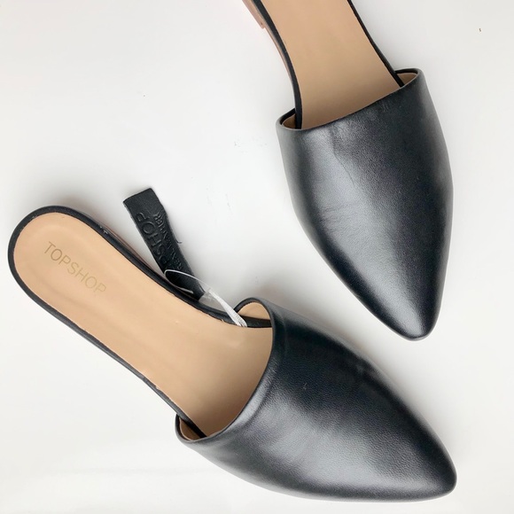 Topshop Shoes - Topshop Angelina Leather Mules